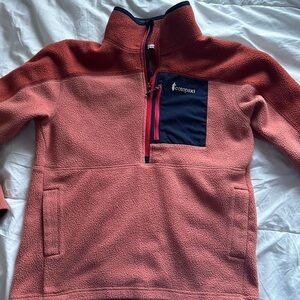 Medium Cotopaxi half zip fleece - Burnt orange